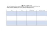 English worksheet: Presentation about high achievers
