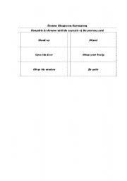 English Worksheet: domino