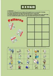 English worksheet: Bingo - occupations