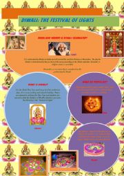 English Worksheet: Diwali: The Festival of Lights