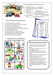 English Worksheet: Frequency adverbs