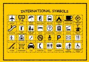 English Worksheet: INTERNATIONAL SYMBOLS