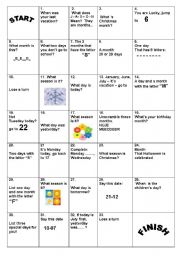 days and seasons board game