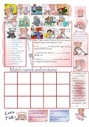 English Worksheet: Household Chores