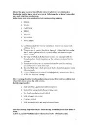 English Worksheet: Passive voice