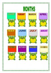 CALENDAR FROGS