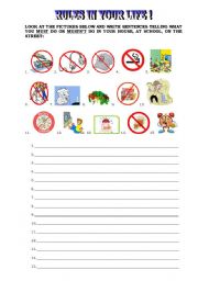 English Worksheet: MUST OR MUSTNT