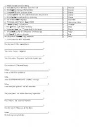 English worksheet: Past Simple