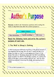 authors purpose