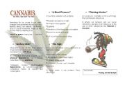 English Worksheet: Cannabis