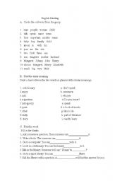 English worksheet: lol