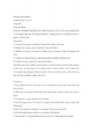 English worksheet: Making s school rule