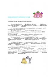 English Worksheet: THE THREE LITTLE PIGS: Past Simple