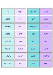 English Worksheet: Domino game