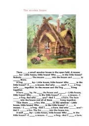 The wooden house(fairytale)