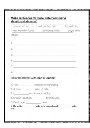English Worksheet: future with going