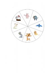 English Worksheet: Spinner