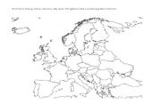 English Worksheet: Find the countries, colour