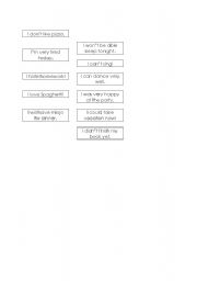 English worksheet: Agreeing