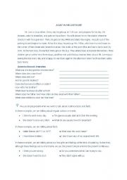 English worksheet: Simple Present 