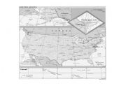 English worksheet: US map