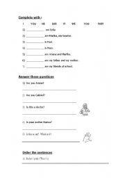 English worksheet: General Revision