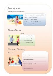 English Worksheet: Some, any