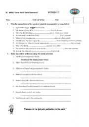 English Worksheet: Comparatives and Superlatives Activity