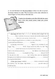 English worksheet: Grammar worksheet