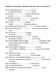 English Worksheet: 