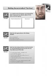 English Worksheet: Cast Away Movie