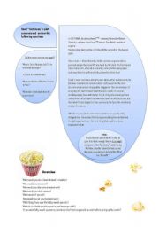 English Worksheet: Cast Away Trailer