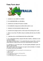 Facts about Australia