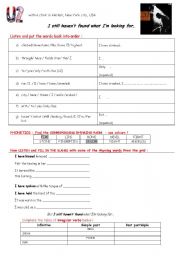 English Worksheet: U2 song : I still haven´t found what I´m looking for