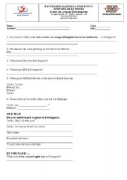 English Worksheet: enchanted movie