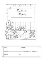 English Worksheet: My English Notebook