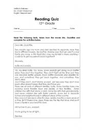 English Worksheet: Mrs. Doubtfire