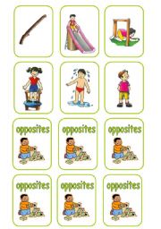 English Worksheet: Opposites card game (4th page of 5)