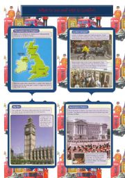 English Worksheet: What to see and visit in London (1/3) 1 Page (6 pages + exercises)
