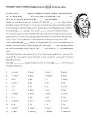 English Worksheet: ronaldihno multiple choice