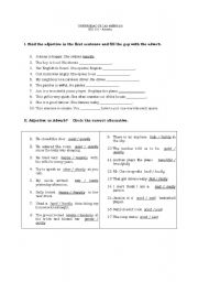 English Worksheet: Adverbs