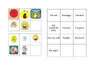 English worksheet: BINGO: How are you?