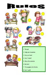 RULES_ AND CLASSROOM ACTIONS