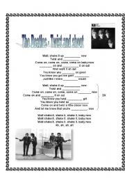 English Worksheet: The Beatles - Twist and shout