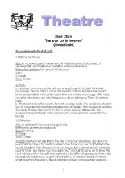 English Worksheet: Lesson plan on the short story 