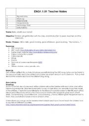 English Worksheet: HelloWhat is your name