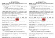 English Worksheet: Hand out for Hungarina Jewish Holocaust presentation
