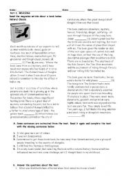 English Worksheet: revision handout