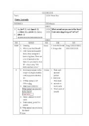 English Worksheet: farm animals