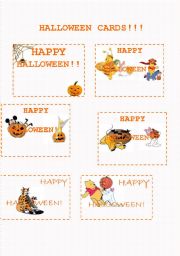 HALLOWEEN CARDS!